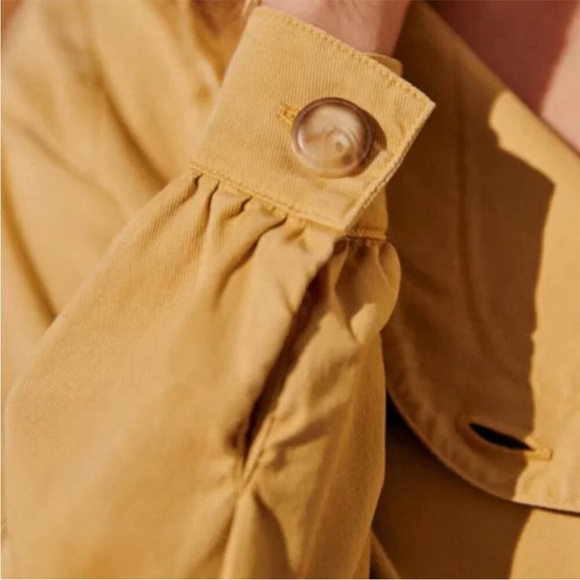 SEZANE Elivira Wrap Dress in Sand - Excellent Re-Owned Condition, Size 34 / US 2 - Picture 3 of 15